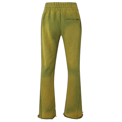 Green Flare Pants