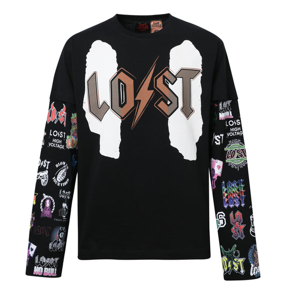 トップス l.o.s.t siren long sleeve. l.o.s.t siren long sleeve.