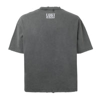 GREY LOST OUTLINE T-SHIRT
