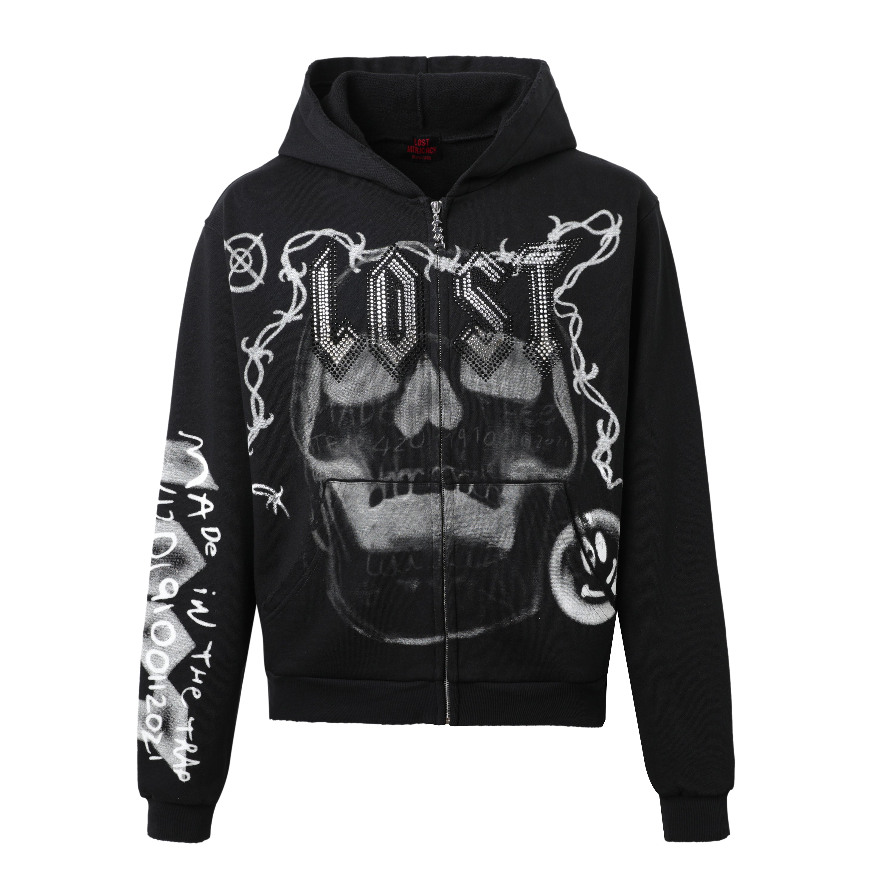 【希少品】 LOST INTRICACY ZIP UP HOODIE Skull Bound Zip Up – Lost Intricacy