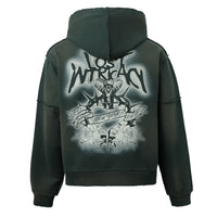 EMERALD MEN'S RHINESTONE HOODIE