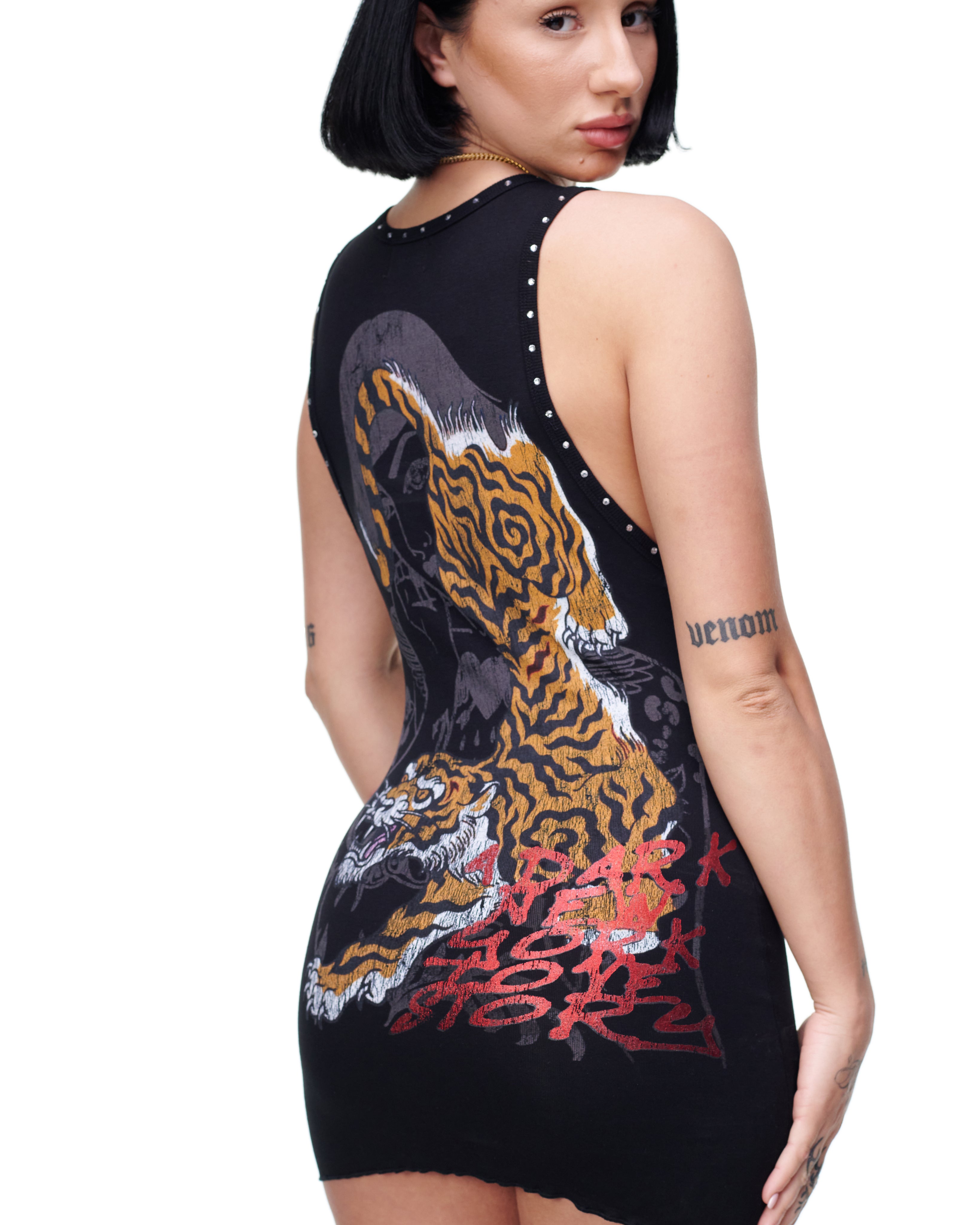Twin Tiger Dress – Lost Intricacy Twin Tiger Dress – Lost Intricacy