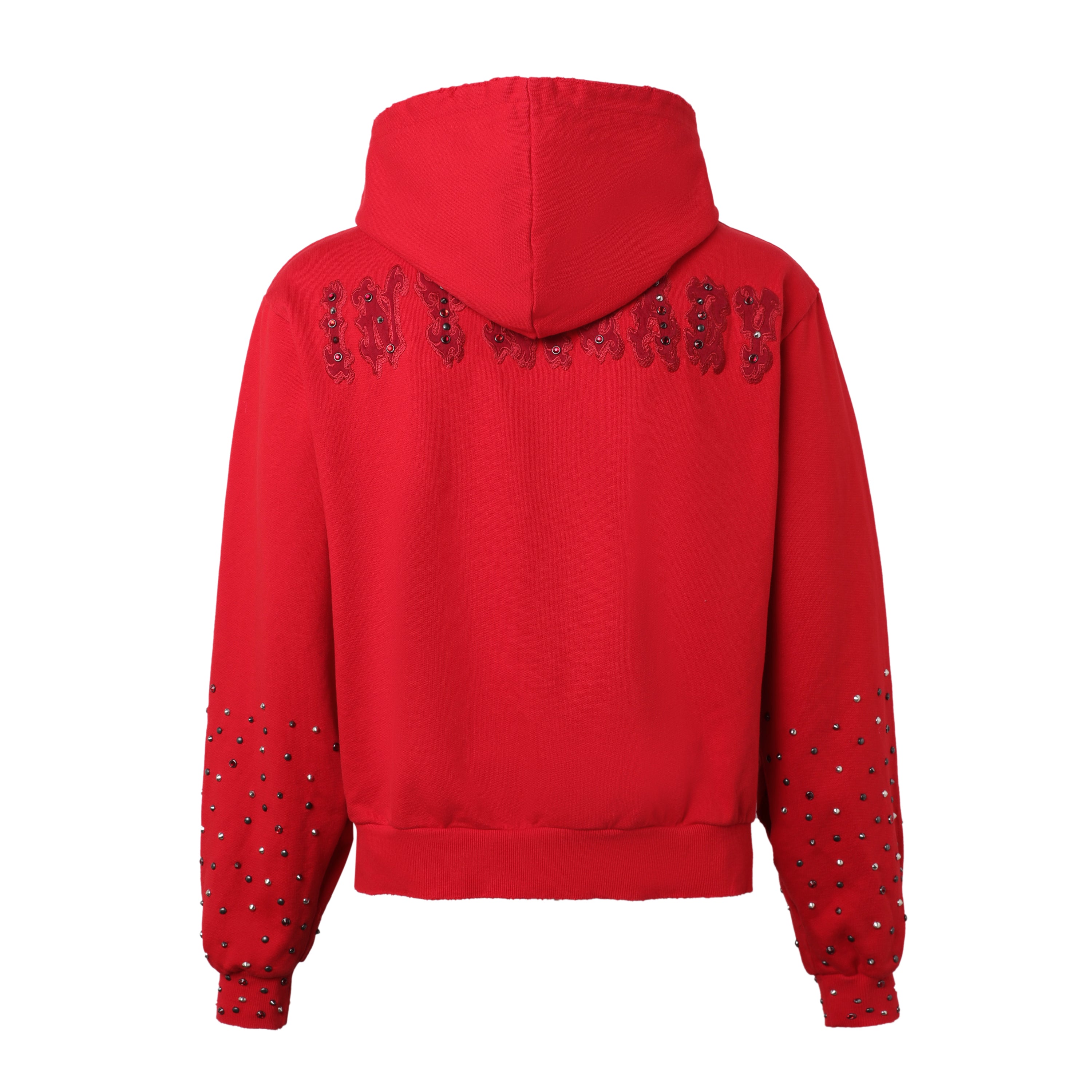 新品未使用！C SLIT SLEEVE COMPACT ZIPUPHOODIE Shape Hot Pink Sculpted Contrast Stitch Zip Hoodie | Shape